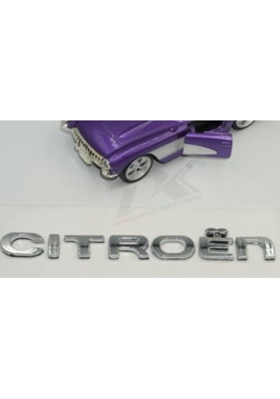 Citroen C4 C5 B7 Bagaj Krom Abs 3M 3D Yazı Logo Amblem