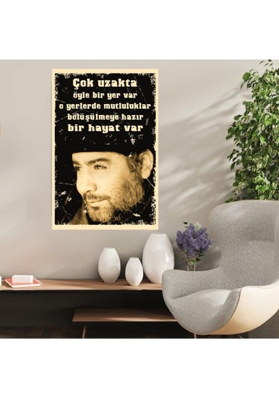 Ahşap Retro Mdf Poster , Komik Sözler , Duvar Yazıları , Manzara , Tarih , Edebiyat - Tbl0348