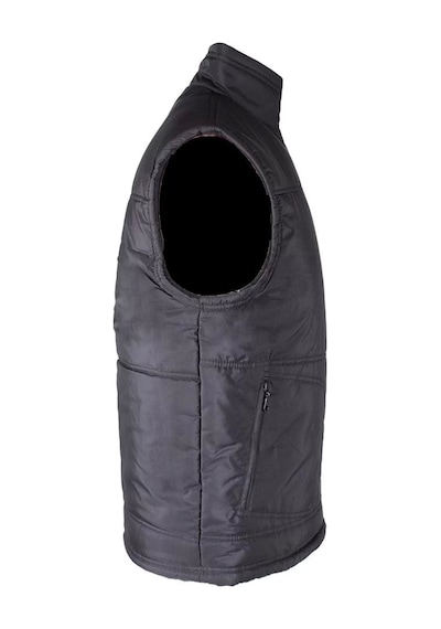 Kışlık Polar Astarlı Yelek İş Güvenliği Ve Outdoor İçi Micro Konforlu Fonksiyonel Tasarım Siyah