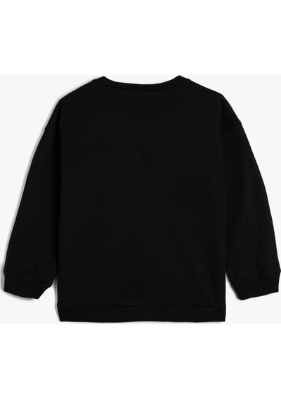 Koton Sweatshirt Kelebek Baskılı Simli Uzun Kollu Bisiklet Yaka Şardonlu Siyah 4wkg10211ak 4WKG10211AK999 Siyah Koton Sweatshirt Kelebek Baskılı Simli Uzun Kollu Bisiklet Yaka Şardonlu Siyah 4wkg10211ak 4WKG10211AK999 Siyah