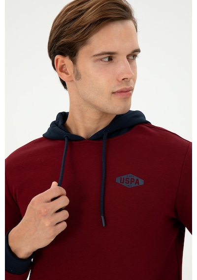 U.s. Polo Assn. Erkek Bordo Sweatshirt 50293440-vr014 Bordo