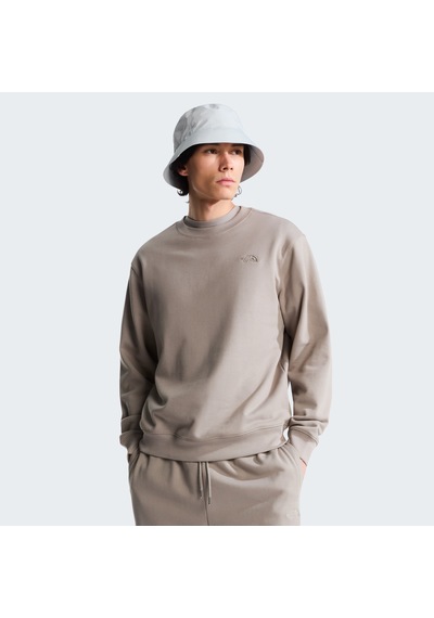 The North Face M Tnf Essential Terry Simple Dome Relaxe Erkek Sweatshirt-34567 Bej