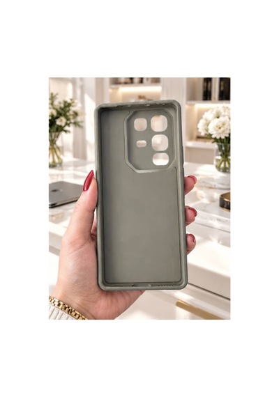 İnfinix Hot 50 Pro İle Uyumlu 360 Derece Dönebilen Kalın Metal Magsafe Halka Stantlı İçi Kadife Korumalı Ultra Lüx Premium Silikon Kılıf Gri İnfinix Hot 50 Pro İle Uyumlu 360 Derece Dönebilen Kalın Metal Magsafe Halka Stantlı İçi Kadife Korumalı Ultra Lüx Premium Silikon Kılıf Gri