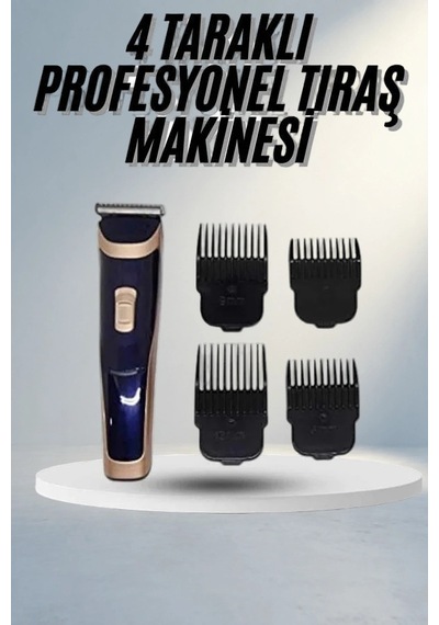 Ergonomik Tıraş Makinesi Paslanmaz Çelik Bıçaklı 1 Adet - 4996