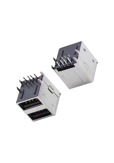 Ic-265e Usb İkili 2.0 Şase A Tip Dişi 90 Siyah