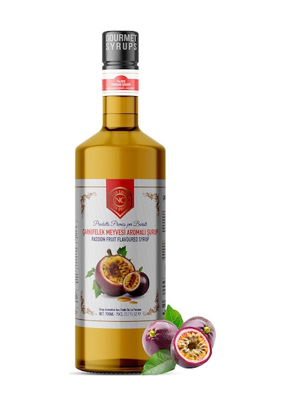 Nish Çarkıfelek Passion Fruit Aromalı Şurup 700 Ml - Pet Şişe