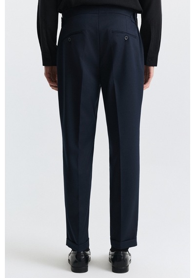 Antioch Yüksek Bel Regular Fit Erkek Pantolon Lacivert