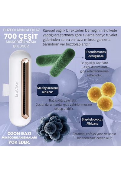 Upway Kötü Koku  Hava Temizleyici Sterilizatör Mini Ozon Cihazı - Araç Buzdolabı Pet