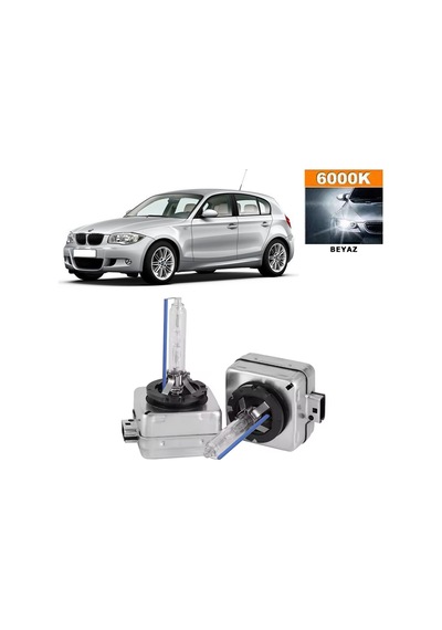 Bmw 1 Serisi E87 2003-2012 Xenon D1s / D1r 6000k Beyaz Hıd Xenon Ampul 2 Adet