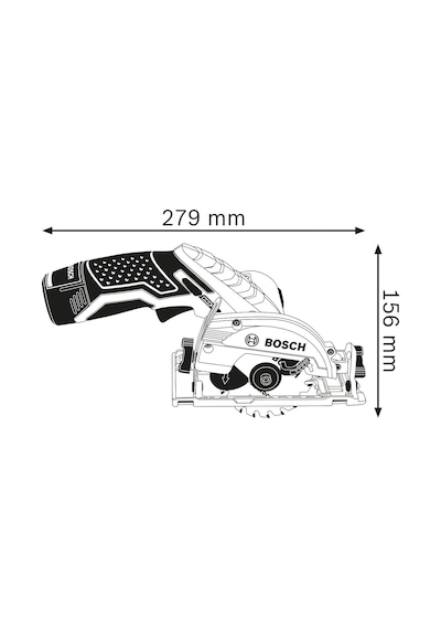 Bosch Professional GKS 12V-26 Akülü Daire Testere (Akü ve Şarj Hariç) - 06016A1001