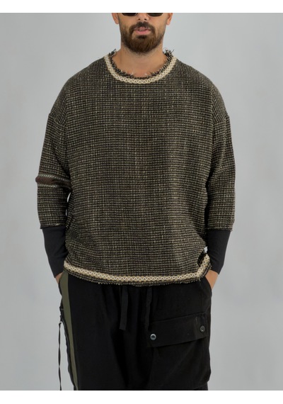 Cocopelli Kol Ribana Siyah Erkek Sweatshirt Coc3464