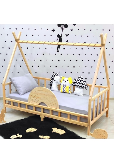 Markaawm Markaawm Montessori Karyola Ahşap Çocuk Yatak Gökkuşağı Nirvana Markaawm Markaawm Montessori Karyola Ahşap Çocuk Yatak Gökkuşağı Nirvana