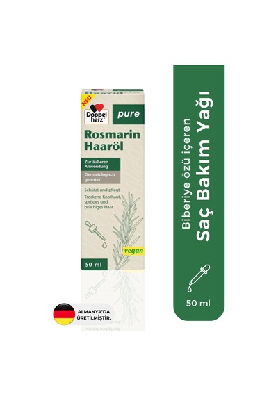 Doppelherz Biberiye Özü İçeren Saç Bakım Yağı 50 ML