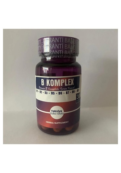 Herbal Vitamin B Komplex 30 Kapsül