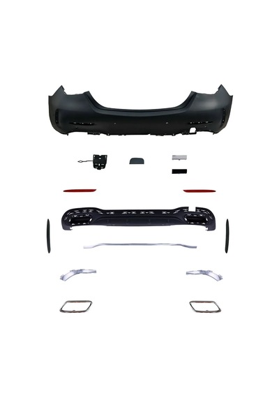 Mercedes - Arka Tampon Set Amg W206 2021-