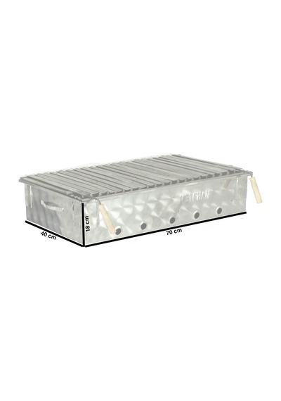 Mth-380 Set Üstü Lama Izgaralı Mangal 70x40