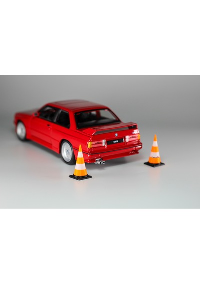 1/24 Ölçek Diorama Trafik Dubası, Trafik Konisi, Garaj Diorama Aksesuarı, Diorama Aksesuar 10 Adet
