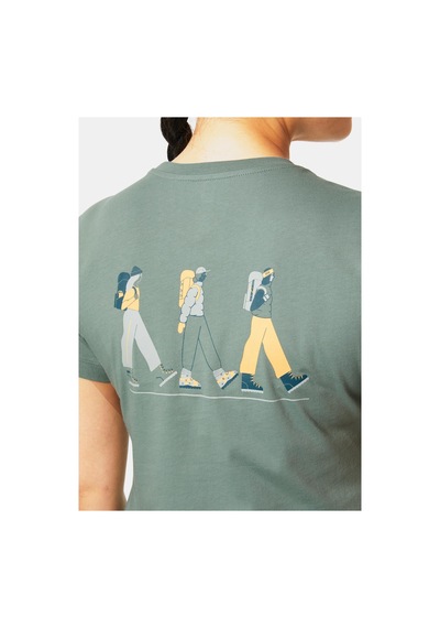 Helly Hansen W F2f Organıc Cotton Tee 2.0 T-shırt Yeşil