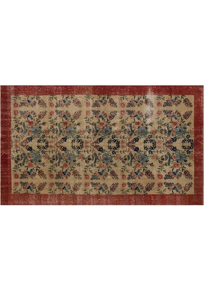 Eşsız Anadolu Vıntage Eskıtme El Dokuma Halı 144 X 240 Cm 9683