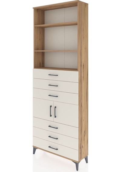 Arges Dolap 4 Raflı 6 Çekmeceli 2 Kapaklı 88x30x243 Çam-aytaşı Çam Arges Dolap 4 Raflı 6 Çekmeceli 2 Kapaklı 88x30x243 Çam-aytaşı Çam