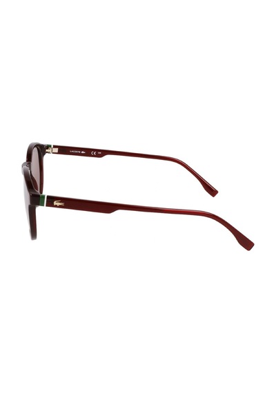 Lacoste L6030s 601 50 Unisex Oval Kırmızı Şeffaf Güneş Gözlüğü