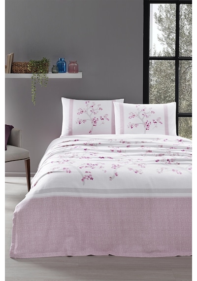 Özdilek Pike Tek Kişilik Pike Takımı Florid Pembe