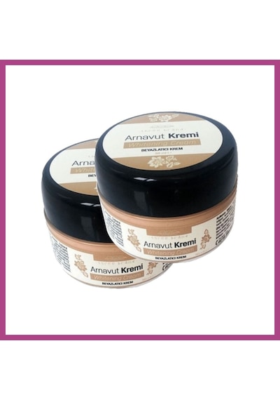 Gees Global Three Brand Cildin Beyazlaması Arnavut Kremi 50 Ml Ölçeğinde 2 Adet Gbzs