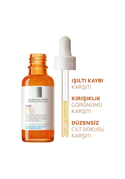 La Roche Posay Pure Vitamin C10 Işıltı Veren Serum 2 x 30 ML