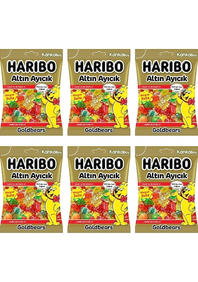 Haribo Altın Ayıcık 6 x 80 G