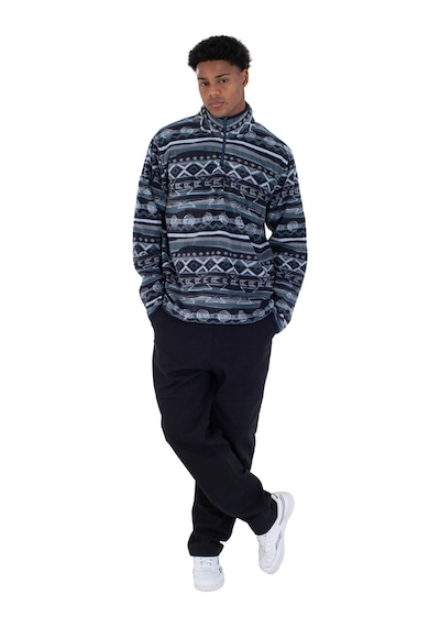 Hurley Hurley Mesa Windchill 1/4 Zip Erkek Mavi Polar 6721 Lacivert
