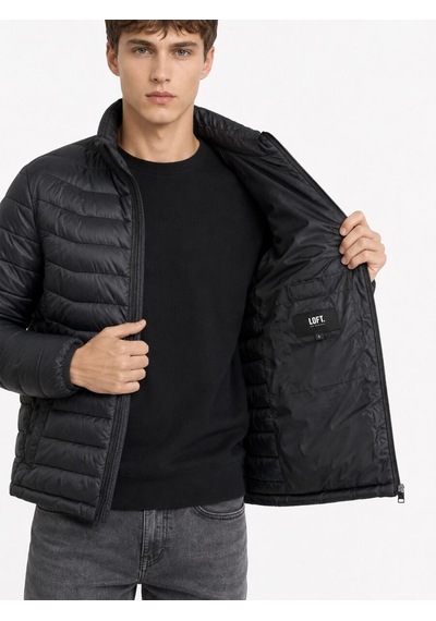 Loft Regular Fit Erkek Mont Lf2044725 Q1.v1 Siyah Loft Regular Fit Erkek Mont Lf2044725 Q1.v1 Siyah