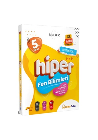 5. Sınıf Hiper Fen Bilimleri Konu Anlatımlı Soru Bankası Hiper Zeka Yayınları