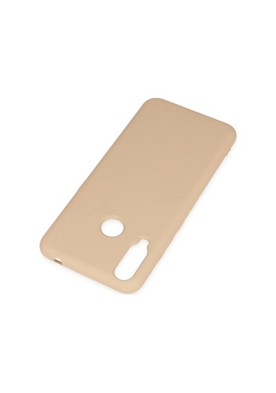 General Mobile Gm 10 Kılıf Nano İçi Kadife Silikon - Pudra -