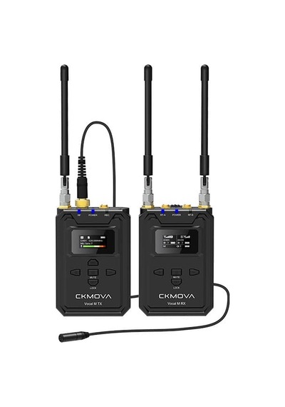 CKMOVA Vocal M V1 Profesyonel UHF Çift Kanallı Kablosuz Mikrofon
