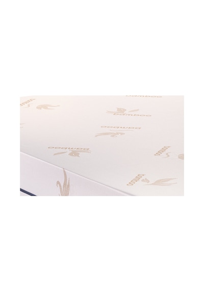 Kılıf Bamboo 140x200 Yatak Kılıfı Koruyucusu Örtüsü Fermuarlı Kapitone Fit Zippered Mattress Cover Natural