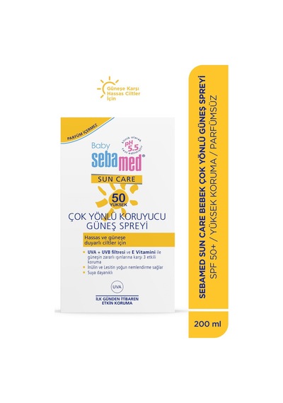 Baby Güneş Sprey Spf 50+ 200 Ml Parfümsüz