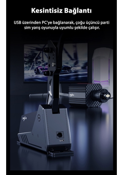 Pxn Sf Smg Sıralı Vites Sequential Shifter - Hall Manyetik Sensörlü Tam Metal Yarış Vitesi