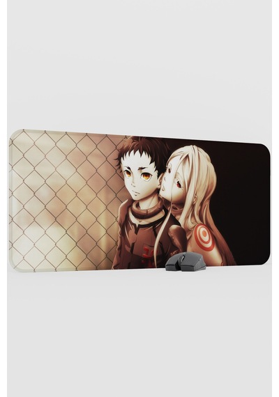 Deadman Wonderland Anime V3 - 90x40 Xxl Gaming Kauçuk Kaymaz Taban Mouse Pad Fare Altlığı