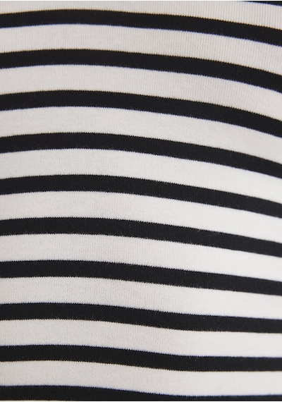 Mavi - Uzun Kollu Crop Basic Tişört 1613041-85586 Siyah