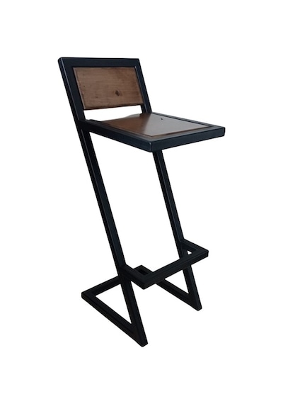 Metal Bar Taburesi Açık İskelet