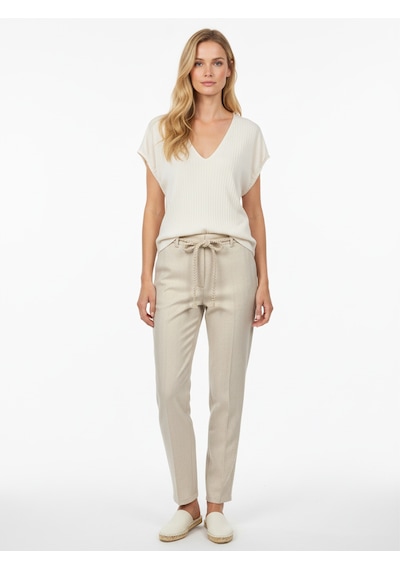 Xint Naturel Pamuk Dokulu Oversize Bluz 602582