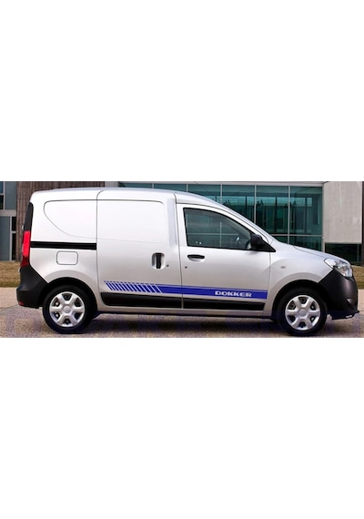 Renault Dacia Dokker Yan Kapı Şerit Sticker Etiket Modeli