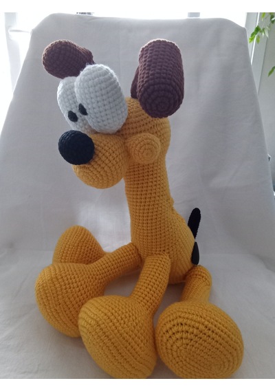 Amigurumi Sarı Köpek