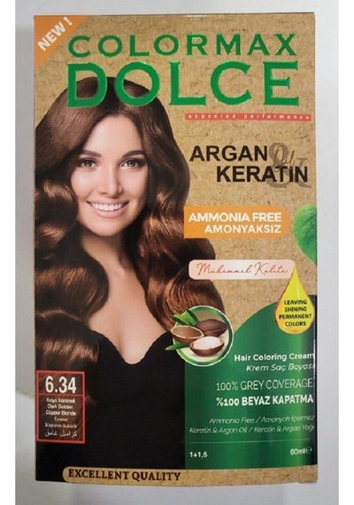 Dolce Amonyaksız, Doğal Set Boya - 5.35 Ceviz Ağacı Kahvesi
