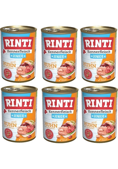 Rinti Tavuklu Gurme Yavru Köpek Konservesi 400 G X 6 Adet