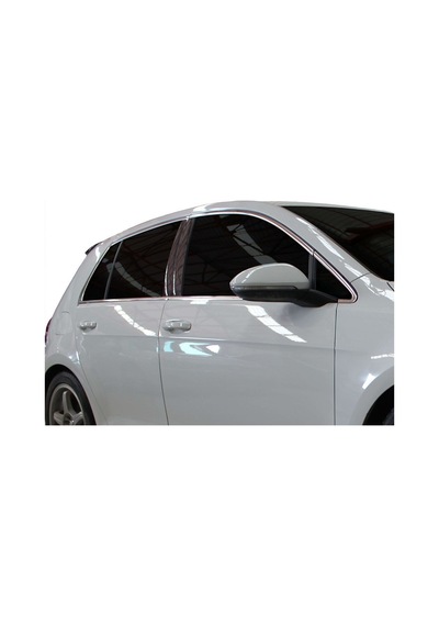 Volkswagen Golf 7 Cam Çerçevesi 10 Prç Krom 2013 ve Sonrası
