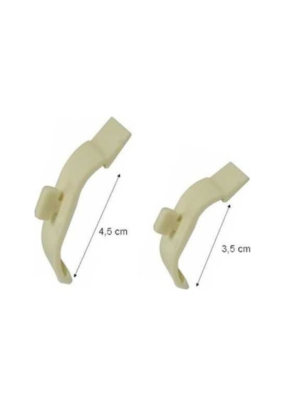 Stor Perde Aparati 10'Lu_Paket Zebra Perde Montaj Aparati Plast 4,5 Cm