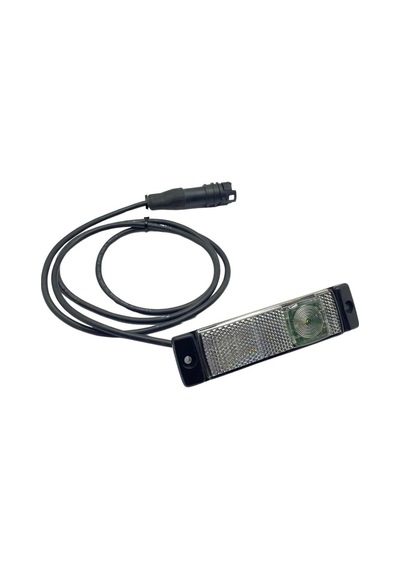 Hella 24v Yan İkaz Lambası Side Marker Ledli Beyaz Krone Tip Dorse 130 32 Mm