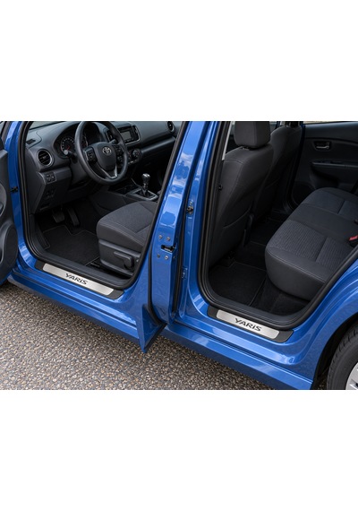 Toyota Yaris 2011-2020 Arası Modelleriyle Uyumlu Abs Çerçeve Krom Kapı Eşiği 4 Parça