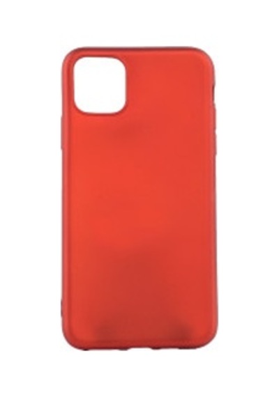 Lexroo Apple iPhone Uyumlu 11 Premier Silikon İnce Kılıf - Kırmızı